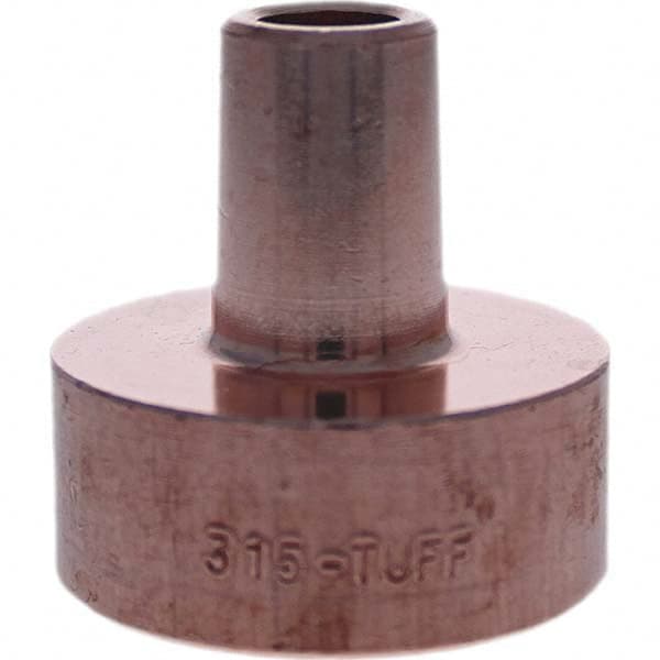 Tuffaloy - Spot Welder Tips For Use With: 5RW Electrode Holder Type: Backup Electrode Round Face - Americas Tooling