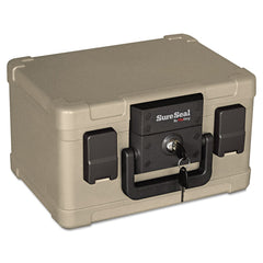 FireKing - Safes; Type: Personal Safe ; Internal Width (Inch): 9-39/64 ; Internal Height (Inch): 4-1/2 ; Internal Depth (Inch): 6 ; External Width (Inch): 12-13/64 ; External Height (Inch): 7-19/64 - Exact Industrial Supply