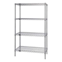 Quantum Storage - Wire Shelving Type: Wire Shelving - Starter Unit Starter or Add-On: Starter - Americas Tooling