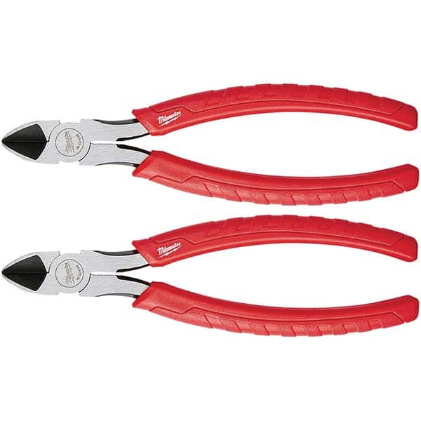 Milwaukee Tool - Cutting Pliers Type: Diagonal Cutter Insulated: NonInsulated - Americas Tooling