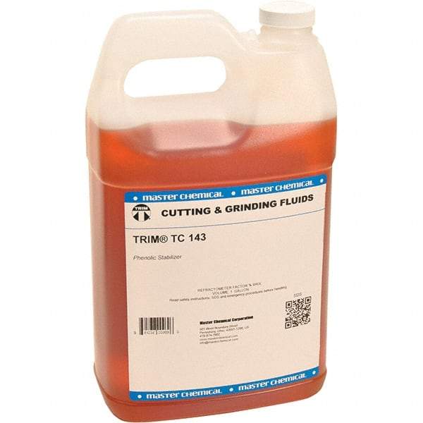 Master Fluid Solutions - 1 Gal Jug Emulsifier/Stabilizer - Low Foam, Series Trim TC 143 - Americas Tooling