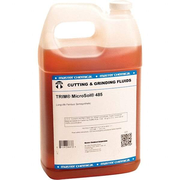 Master Fluid Solutions - TRIM MicroSol 455, 1 Gal Jug Cutting Fluid - Semisynthetic - Americas Tooling