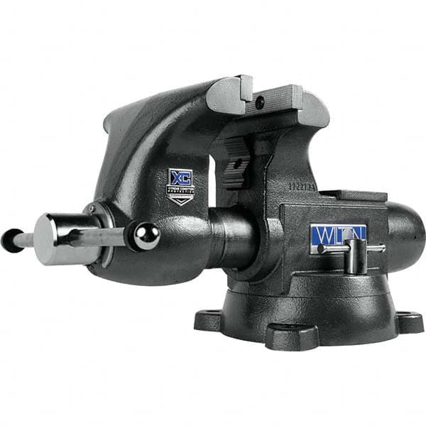 Wilton - Bench & Pipe Combination Vises Jaw Width (Inch): 8 Jaw Opening Capacity (Inch): 5 - Americas Tooling