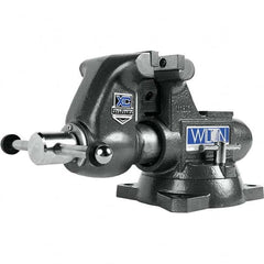 Wilton - Bench & Pipe Combination Vises Jaw Width (Inch): 4-1/2 Jaw Opening Capacity (Inch): 3-1/2 - Americas Tooling