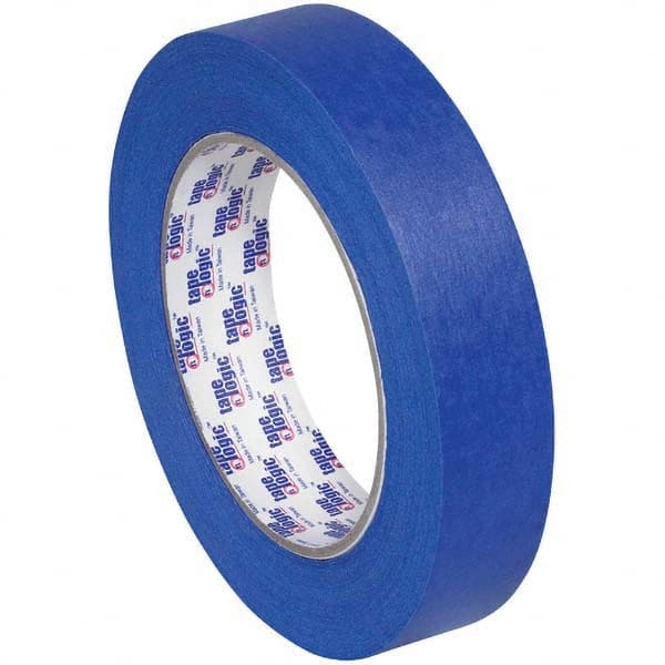 Tape Logic - Pack of (12), 1" x 60 Yd Rolls of Blue Crepe Paper Painter's Tape - Americas Tooling