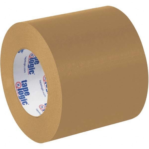 Tape Logic - Pack of (6), 60 Yd Rolls 4" Brown Crepe Paper Masking Paper - Americas Tooling