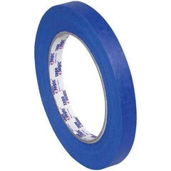 Tape Logic - Pack of (12), 60 Yd Rolls 1/2" Blue Crepe Paper Painter's Tape - Americas Tooling