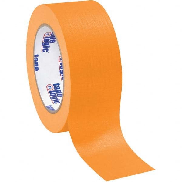 Tape Logic - Pack of (12), 60 Yd Rolls 2" Orange Crepe Paper Masking Tape - Americas Tooling