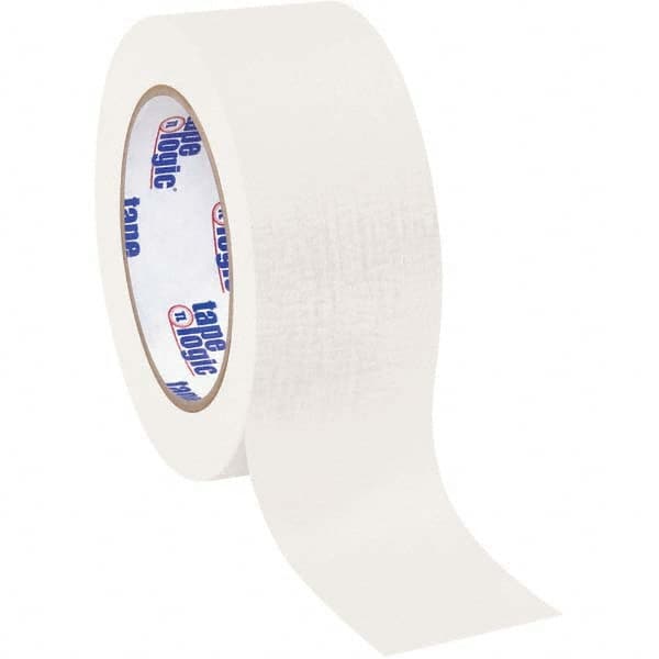 Tape Logic - Pack of (12), 60 Yd Rolls 2" White Crepe Paper Masking Tape - Americas Tooling