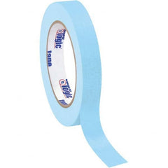 Tape Logic - Pack of (12), 60 Yd Rolls 3/4" Light Blue Crepe Paper Masking Tape - Americas Tooling