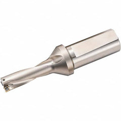 Kyocera - 114mm Max Drill Depth, 3xD, 38mm Diam, Indexable Insert Drill - Americas Tooling