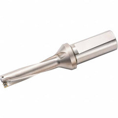 Kyocera - 200.03mm Max Drill Depth, 6xD, 33.35mm Diam, Indexable Insert Drill - Americas Tooling