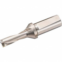 Kyocera - 54mm Max Drill Depth, 4xD, 13.5mm Diam, Indexable Insert Drill - Americas Tooling