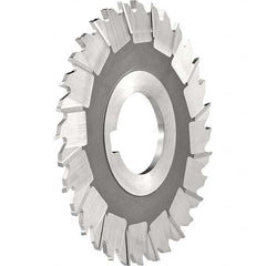 Side Chip Saw: 6″ Blade Dia, 1/4″ Blade Thickness, 1-1/4″ Arbor Hole Dia, 42 Teeth, Cobalt Uncoated, Straight Tooth