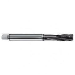 M8x0.75 4HX 3-Flute Cobalt Semi-Bottoming 10 degree Spiral Flute Tap-TiAlN - Americas Tooling