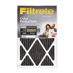 Pleated Air Filter: 20 x 30 x 1″, MERV 11, 88% Efficiency Polypropylene