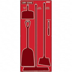 NMC - 30 x 68" Aluminum Shadow Board - Americas Tooling