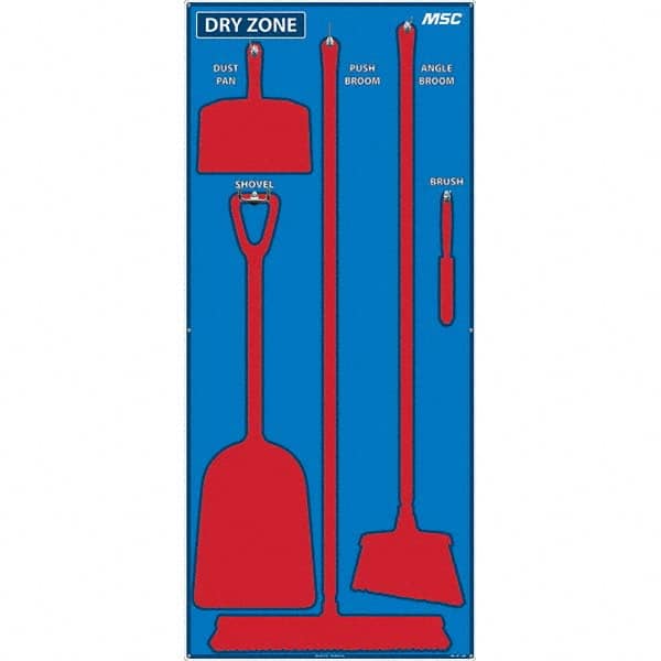 NMC - 30 x 68" Aluminum Shadow Board - Americas Tooling