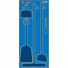 NMC - 30 x 68" Acrylic Shadow Board - Americas Tooling