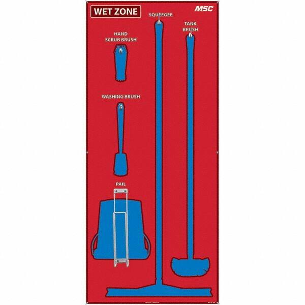 NMC - 30 x 68" Aluminum Shadow Board - Americas Tooling