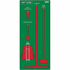 NMC - 30 x 68" Aluminum Composite Panel Shadow Board - Americas Tooling