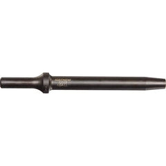 Mayhew - 3/16" Head Width, 6" OAL, Rivet Cutter Chisel - Round Drive, Round Shank, Steel - Americas Tooling