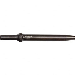 Mayhew - 5/32" Head Width, 6" OAL, Rivet Cutter Chisel - Round Drive, Round Shank, Steel - Americas Tooling