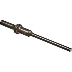 Mayhew - 1/4" Head Width, 6" OAL, Roll Pin Punch - Round Drive, Round Shank, Steel - Americas Tooling