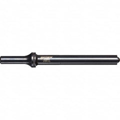 Mayhew - 1/2" Head Width, 6" OAL, Roll Pin Punch - Round Drive, Round Shank, Steel - Americas Tooling