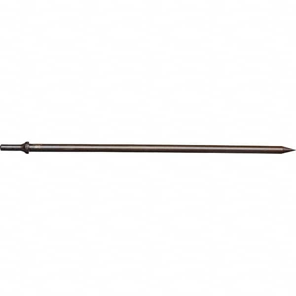 Mayhew - 18" OAL, Tapered Punch Chisel - Round Drive, Round Shank, Steel - Americas Tooling