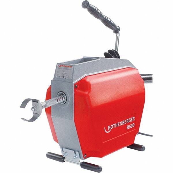 Rothenberger - Electric & Gas Drain Cleaning Machines Type of Power: Electric For Minimum Pipe Size: 0.780 (Inch) - Americas Tooling