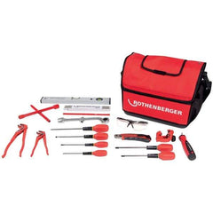 Rothenberger - Combination Hand Tool Sets Tool Type: Plumber's Tool Set Number of Pieces: 13 - Americas Tooling