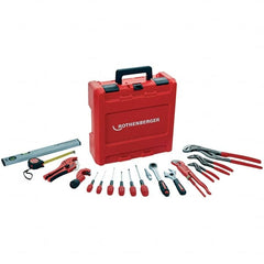 Rothenberger - Combination Hand Tool Sets Tool Type: Plumber's Tool Set Number of Pieces: 18 - Americas Tooling