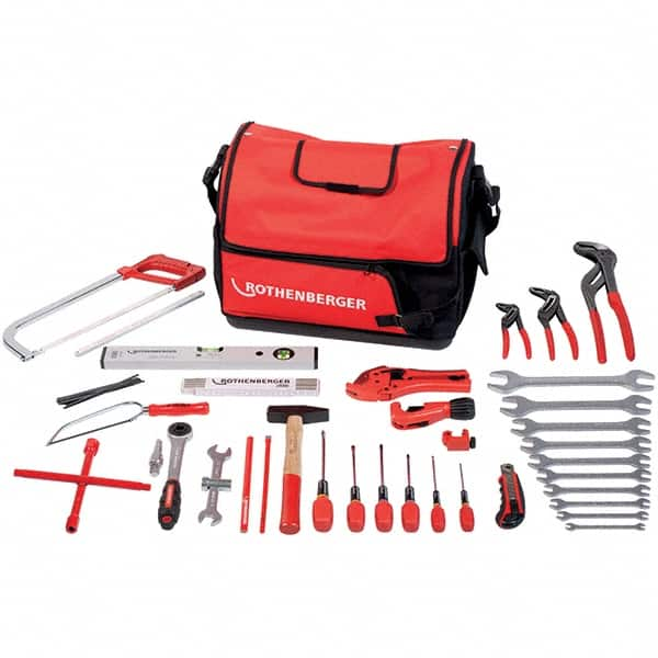 Rothenberger - Combination Hand Tool Sets Tool Type: Plumber's Tool Set Number of Pieces: 57 - Americas Tooling