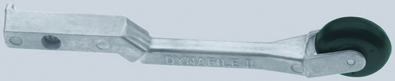 #11204 - 1/8; 1/4; or 1/2 x 18'' Belt Size - 1 x 3/8'' Contact Wheel - Dynafile II Contact Arm Assembly - Americas Tooling