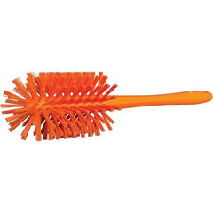 Vikan - 3-1/2" Diam Polyester Bottle Brush - 16-7/8" OAL, 6-1/4" Head Length, Polypropylene Handle - Americas Tooling