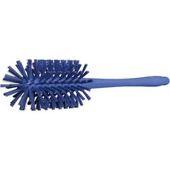 Vikan - 3-1/2" Diam Polyester Bottle Brush - 16-7/8" OAL, 6-1/4" Head Length, Polypropylene Handle - Americas Tooling