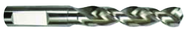 15.5mm Dia. - Cobalt Parabolic Jobber Drill-130° Point-Coolant-Bright - Americas Tooling