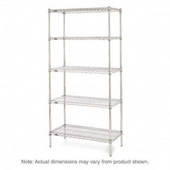 Metro - 2,000 Lb Capacity 5 Shelf Wire Shelving - Starter Unit - Americas Tooling