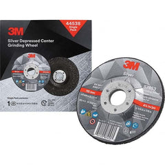 3M - Depressed-Center Wheels Wheel Diameter (Inch): 4-1/2 Wheel Thickness (Decimal Inch): 0.2500 - Americas Tooling