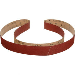 Abrasive Belt: 1″ Width, 120 Grit, Aluminum Oxide Coated, XF Weighted, Series 384F