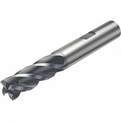 Sandvik Coromant - 16mm Diam 4 Flute Solid Carbide 0.5mm Corner Radius End Mill - Americas Tooling