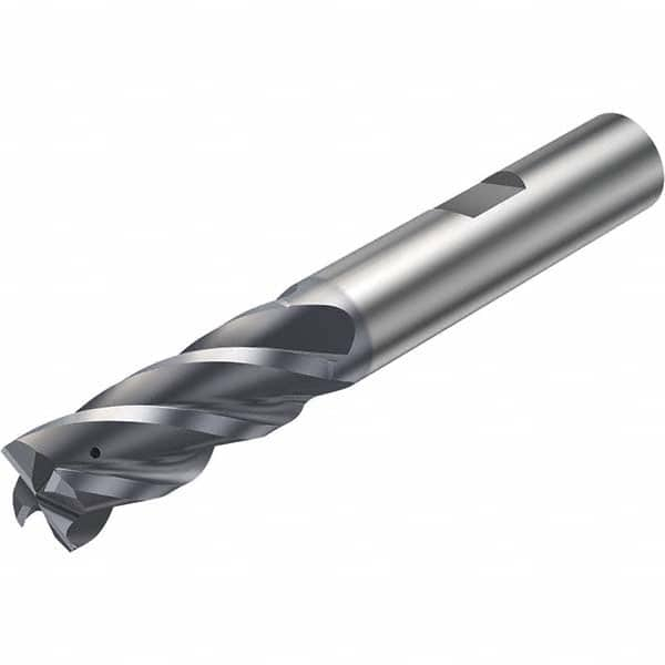 Sandvik Coromant - 16mm Diam 4 Flute Solid Carbide 2mm Corner Radius End Mill - Americas Tooling