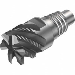 Sandvik Coromant - Square End Mill Heads Mill Diameter (Inch): 1 Mill Diameter (Decimal Inch): 1.0000 - Americas Tooling