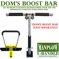 Snow Shovel Accessories; Accessory Type: Boost Bar; For Use With: All MANPLOW U Handles