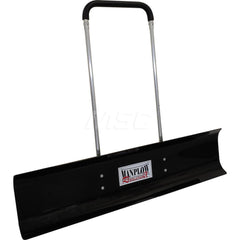 Snow Shovels & Scrapers; Type: Pusher Shovel; Blade Width (Decimal Inch): 60; Blade Material: Polyethylene; Handle Length (Inch): 48; 54.00; Blade Length: 16; Blade Thickness: .25; Blade Color: Black; Handle Type: Straight; Handle Material: Aluminum; Leng