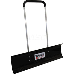 Snow Shovels & Scrapers; Type: Pusher Shovel; Blade Width (Decimal Inch): 48; Blade Material: Polyethylene; Handle Length (Inch): 48; 54.00; Blade Length: 16; Blade Thickness: .25; Blade Color: Black; Handle Type: Straight; Handle Material: Aluminum; Leng