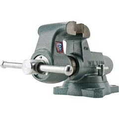 Wilton - Bench Vises Jaw Width (Inch): 6 Jaw Opening Capacity (Inch): 10 - Americas Tooling