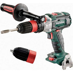 Metabo - 18 Volt 1/2" Chuck Pistol Grip Handle Cordless Drill - 600/2050 RPM, Keyless Chuck, Reversible, Lithium-Ion Batteries Not Included - Americas Tooling