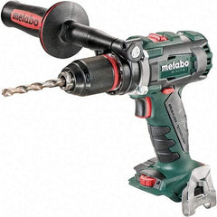 Metabo - 18 Volt 1/2" Chuck Pistol Grip Handle Cordless Drill - 500/1850 RPM, Keyless Chuck, Reversible, Lithium-Ion Batteries Not Included - Americas Tooling